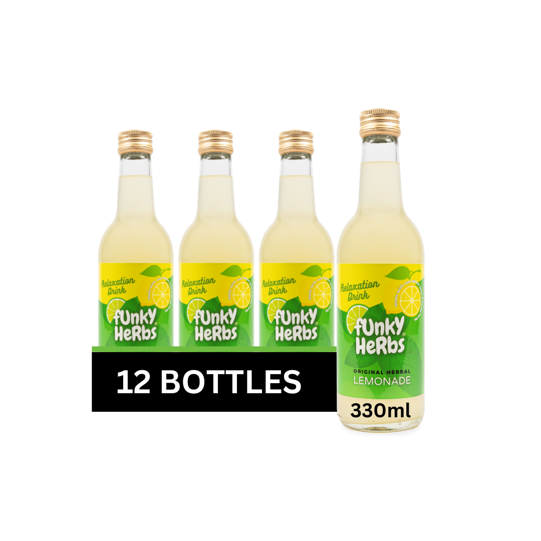 Botanical Lemonade Made With Relaxation Herbs - Glass Bottles Multipack (330ml)